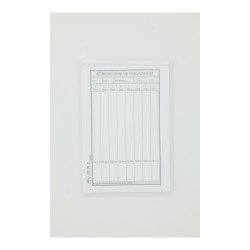 DİLMAN 3127 YOKLAMA FİŞİ 8 DERS