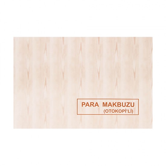 DİLMAN 4013 PARA MAKBUZU 2X50 2 NÜSHA OTOKOPİLİ