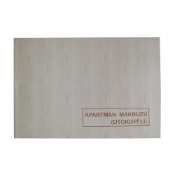 DİLMAN 4014 APARTMAN MAKBUZU 2X50 2 NÜSHA OTOKOPİLİ