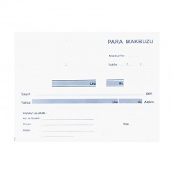 DİLMAN 4022 PARA MAKBUZ 1X50 2 NÜSHA OTOKOPİLİ