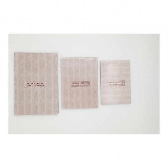 DİLMAN 4123 FATURA DEFTERİ OTOKOPİLİ 3X50 3 NÜSHA
