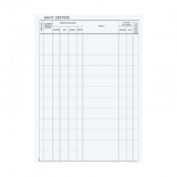 DİLMAN 5012 EVRAK KAYIT DEF CİLTLİ 96YP