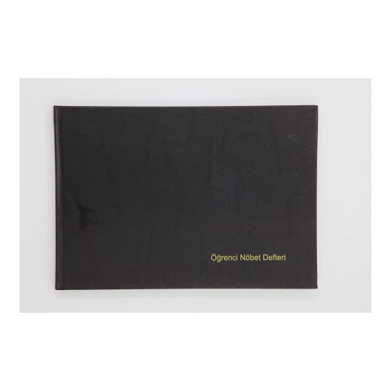 DİLMAN 5324 ÖĞRENCİ NÖBET DEFTERİ CİLTLİ 96YP