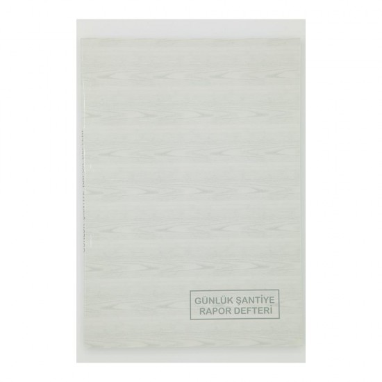 DİLMAN 5350 GÜNLÜK ŞANTİYE VE RAPOR DEFTERİ