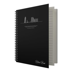 DİLMAN BLACK BOOK 16X22 80YP KARELİ