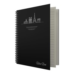 DİLMAN BLACK BOOK 16X22 80YP ÇİZGİLİ