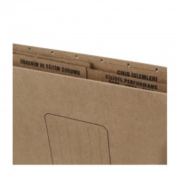 DİLMAN 9230 PERSONEL ÖZLÜK DOSYASI ASKILI 8Lİ