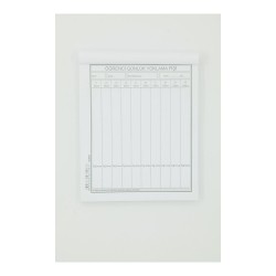 DİLMAN 3128 YOKLAMA FİŞİ 10 DERS