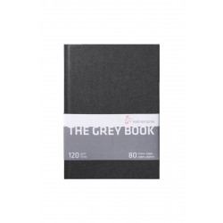 PONART HM10-628-681 THEGREYBOOK 120GR A5 40YP