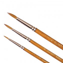 PONART 110-1 SAMUR SİVRİ UÇLU FIRÇA