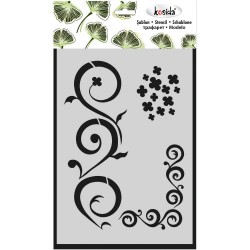 KOSİDA KS2-303 STENCİL 20X30 FİLİZLİ BORDÜR