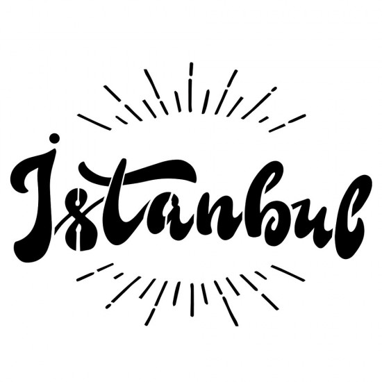 KOSİDA KS2-335 STENCİL 20X30 İSTANBUL