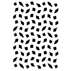 KOSİDA KS2-342 STENCİL 20X30 AKAN ÇİZGİLER