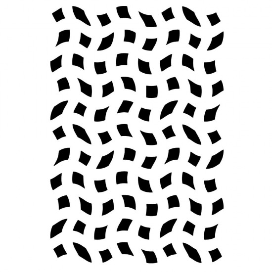 KOSİDA KS2-342 STENCİL 20X30 AKAN ÇİZGİLER