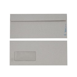 DOĞAN AS-1007 DİPLOMAT ZARF 105X24 KRAFT SLK 90GR PENCERELİ