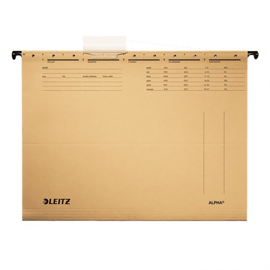 LEITZ 1915-30 ALPHA ASKILI DOSYA TELSİZ KRAFT 10LU