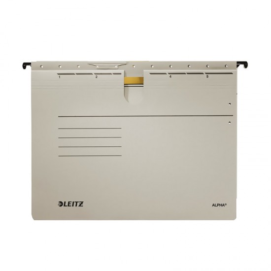 LEITZ 1984-85 ALPHA ASKILI DOSYA GRİ