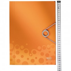 LEITZ 4563-45 BEBOP İNCE LASTİKLİ DOSYA TURUNCU