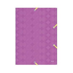 LEITZ 4515-65 RETRO CHİC LASTİKLİ DOSYA PEMBE