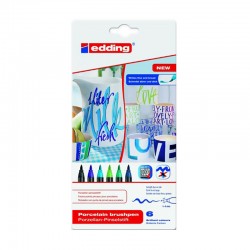 EDDİNG PORSELEN KALEMİ 4200K6099 SOĞUK RENKLER 6LI BLS