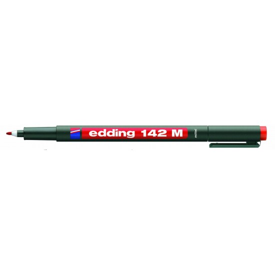 EDDİNG ASETAT KALEMİ 142-02 M KIRMIZI