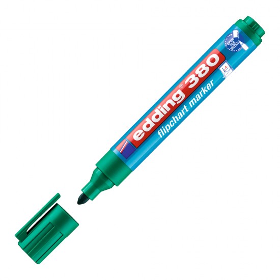 EDDİNG FLİPCHART MARKÖRÜ 380-04 YEŞİL