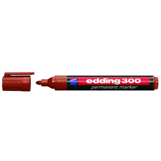 EDDİNG PERMANENT MARKÖR 300-07 KAHVERENGİ
