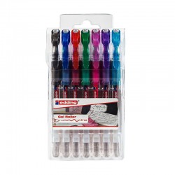 EDDİNG METAL CRYSTAL JELLY KALEM 2185P799 7Lİ PK