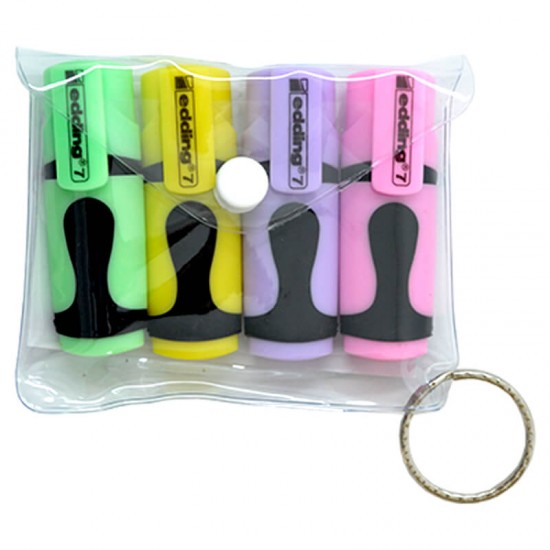EDDİNG 7P499 MİNİ FOSFORLU KALEM NEON 4LÜ PK