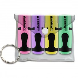 EDDİNG 7P499PAS MİNİ FOSFORLU KALEM PASTEL 4LÜ PK