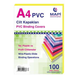 MAPİ 204 02 06 A4 CİLT KAPAĞI 160MİC SARI