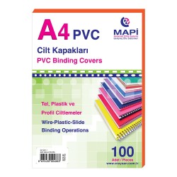 MAPİ 204 02 08 A4 CİLT KAPAĞI 160MİC TURUNCU