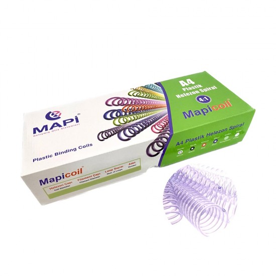 MAPİ 235 06 04 HELEZON SPİRAL 6MM 4:1 ŞEFFAF