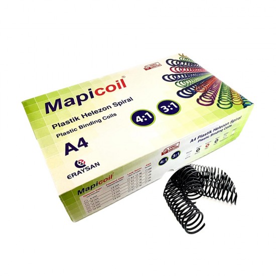 MAPİ 235 08 01 HELEZON SPİRAL 8MM 4:1 SİYAH