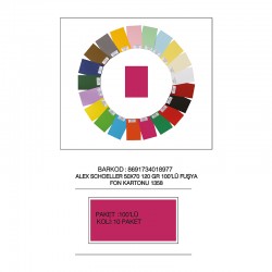 ALEX FON KARTONU 120GR 50X70 NO:58 FUŞYA