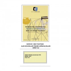 ALEX ALX-062 TEKNİK RESİM KAĞIDI A4 80GR 20YP DİK