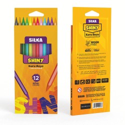 SİLKA HS12-12 KURUBOYA SHINY UZUN 12Lİ