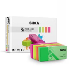 SİLKA ART-3 NEON SİLGİ 24LÜ KT