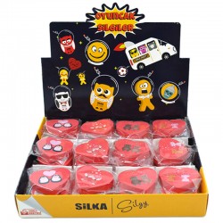 SİLKA ART-50 MANDALA DESENLİ SİLGİ 36LI KT