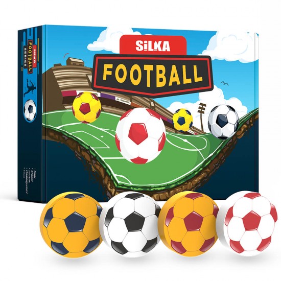 SİLKA ART-53 4 DESEN FUTBOL SİLGİ 36LI KT