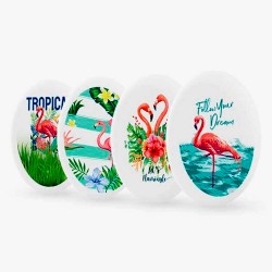 SİLKA SG-20 DESEN FLAMİNGO SİLGİ 12Lİ KT