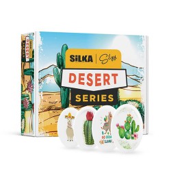 SİLKA SG-22 12 DESEN ELİPS LAMA KAKTÜS SERİ SİLGİ 36LI KT