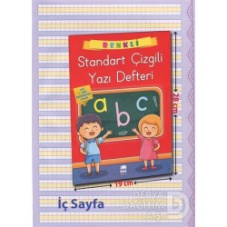 EMA KİTAP / STANDART KILAVUZ DİK ÇİZGİLİ YAZI DEFTERİ 2024( 4A )