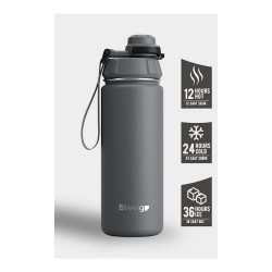 STEVİNG ST-209 ÇELİK MATARA 500 ML GRİ
