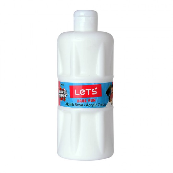 LETS L5300 AKRİLİK BOYA 500ML BEYAZ