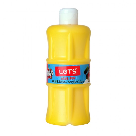 LETS L5301 AKRİLİK BOYA 500ML SARI