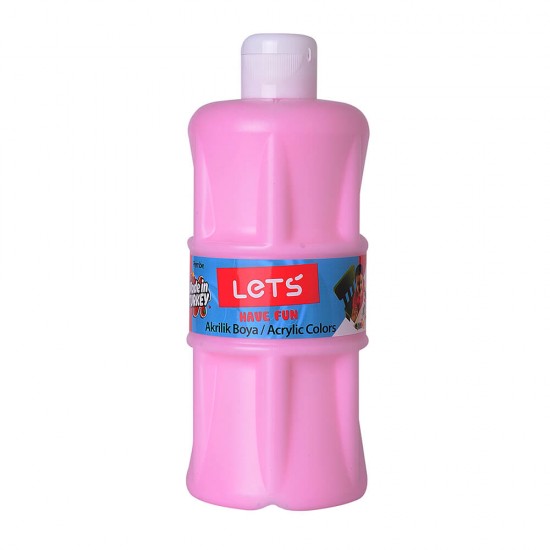 LETS L5304 AKRİLİK BOYA 500ML PEMBE