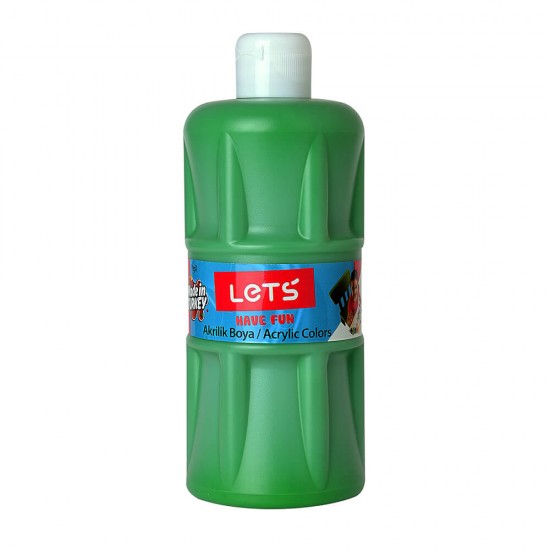 LETS L5307 AKRİLİK BOYA 500ML YEŞİL