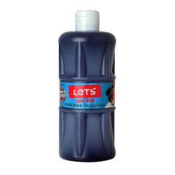 LETS L5309 AKRİLİK BOYA 500ML SİYAH
