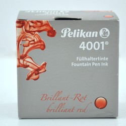 PELİKAN 4001 YAZI MÜREKKEBİ 30ML KIRMIZI
